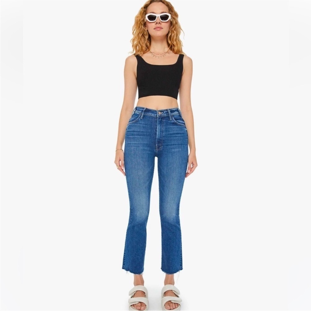 MOTHER Lil’ Hustler Ankle Fray Size 25P NWT